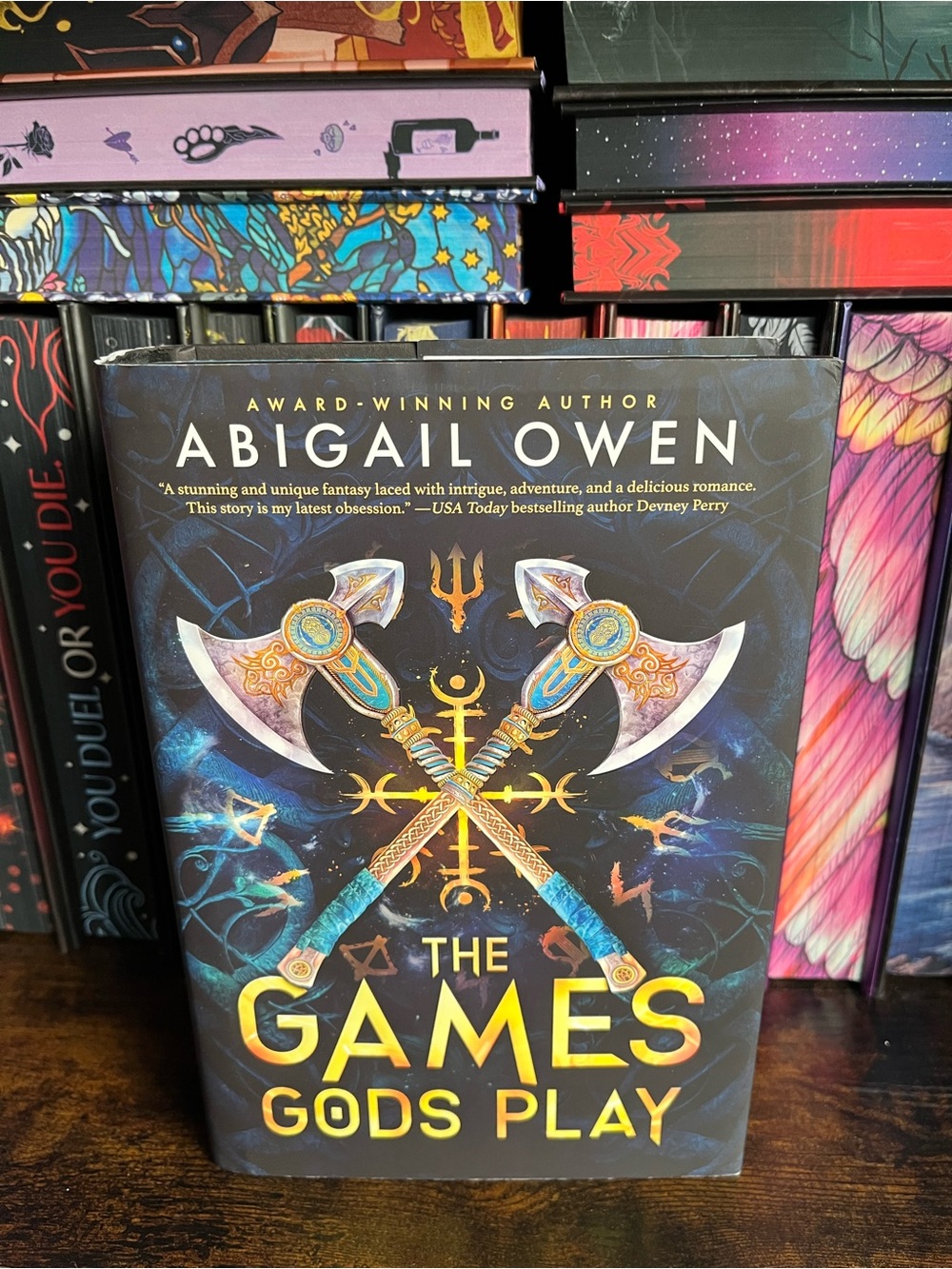 The Games Gods Play by Abigail Owen
Hardcover Deluxe OOP
